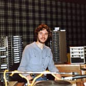 John Murray at Radio Tay in 1981 (Pic: John Murray)