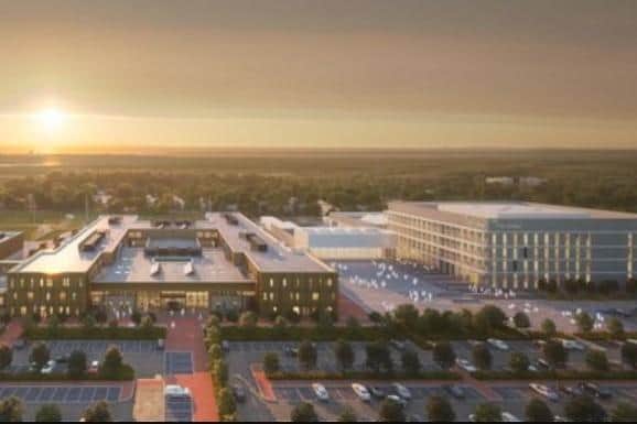 An artist's impression of the new campus (Pic: Submitted)