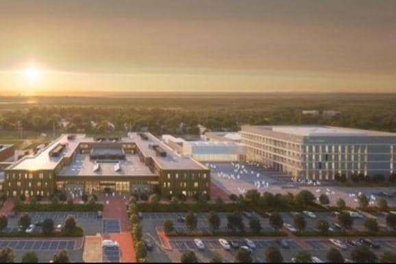 An artist's impression of the new campus (Pic: Submitted)