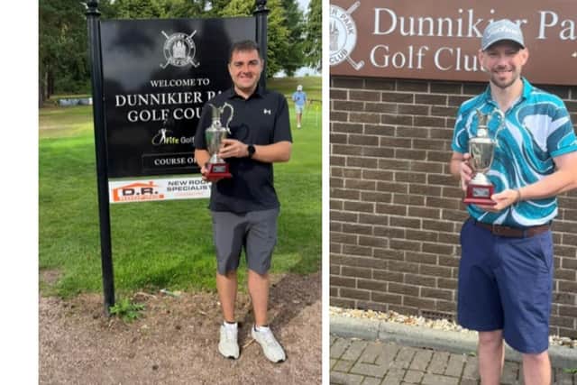 Chris Millar and Grant Peden from the winning team | Pics Contributed