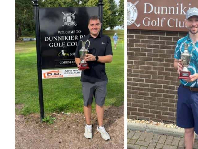 Chris Millar and Grant Peden from the winning team | Pics Contributed