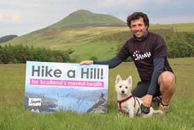 Ross started hill walking in 2017 while suffering from depression.