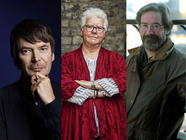 Fife authors Ian Rankin, Val McDermid and James Oswald are all top of the charts with book borrowers at libraries