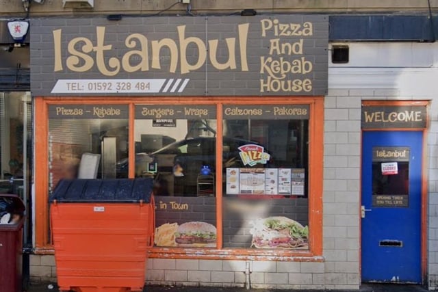 Istanbul Kebab House, 340c High Street, Leslie.
Rated on November 23