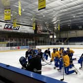Tom Coolen puts hios players through their paces (Pic: Fife Flyers)