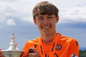 Former AM Soccer player Archie Meekison. Pic courtesy of Dundee United.