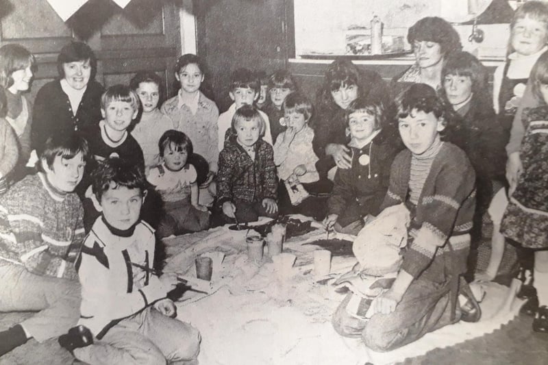 Kirkcaldy Children's Book Group held a Mr Men Party at the YMCA in 1978.