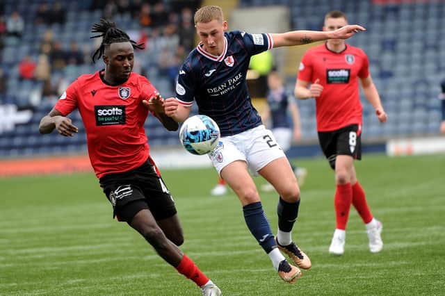 Scott McGill in action for Raith Rovers (Pic Fife Photo Agency)
