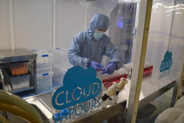 Cloud Vapours offers an extensive range of their own E-Liquids.