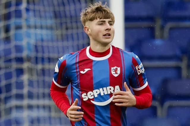 Josh Gentles featured in eight Raith Rovers matches (Pic Mark Scates/SNS)