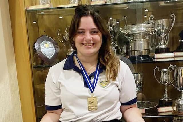 Rachel Pirie won the Under 25s Scottish Ladies’ Championship last year.  (Pic: submitted)