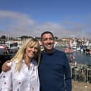 Edith Bowman and Colin Murray visit Anstruther for new series Food Fest Scotland.  (Pic: BBC)