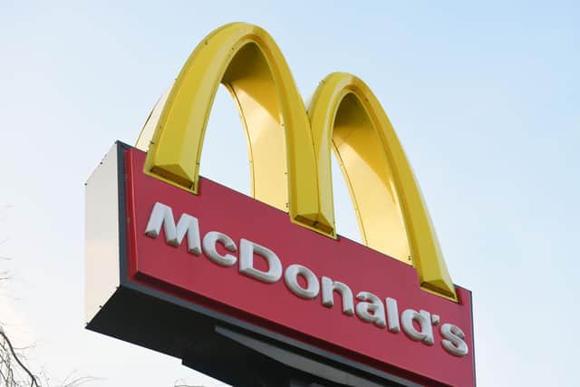 McDonald's logo (Pic: Michael Gillen)