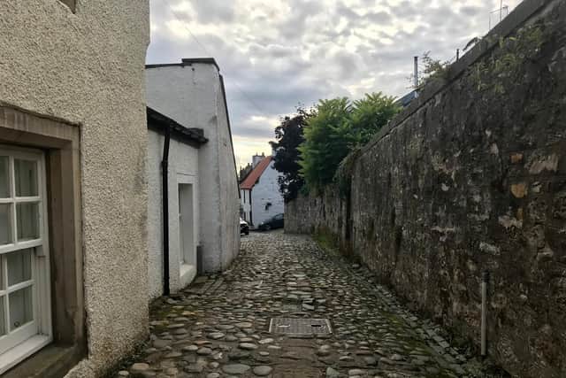Some of Fife's narrow streets could cause problems.