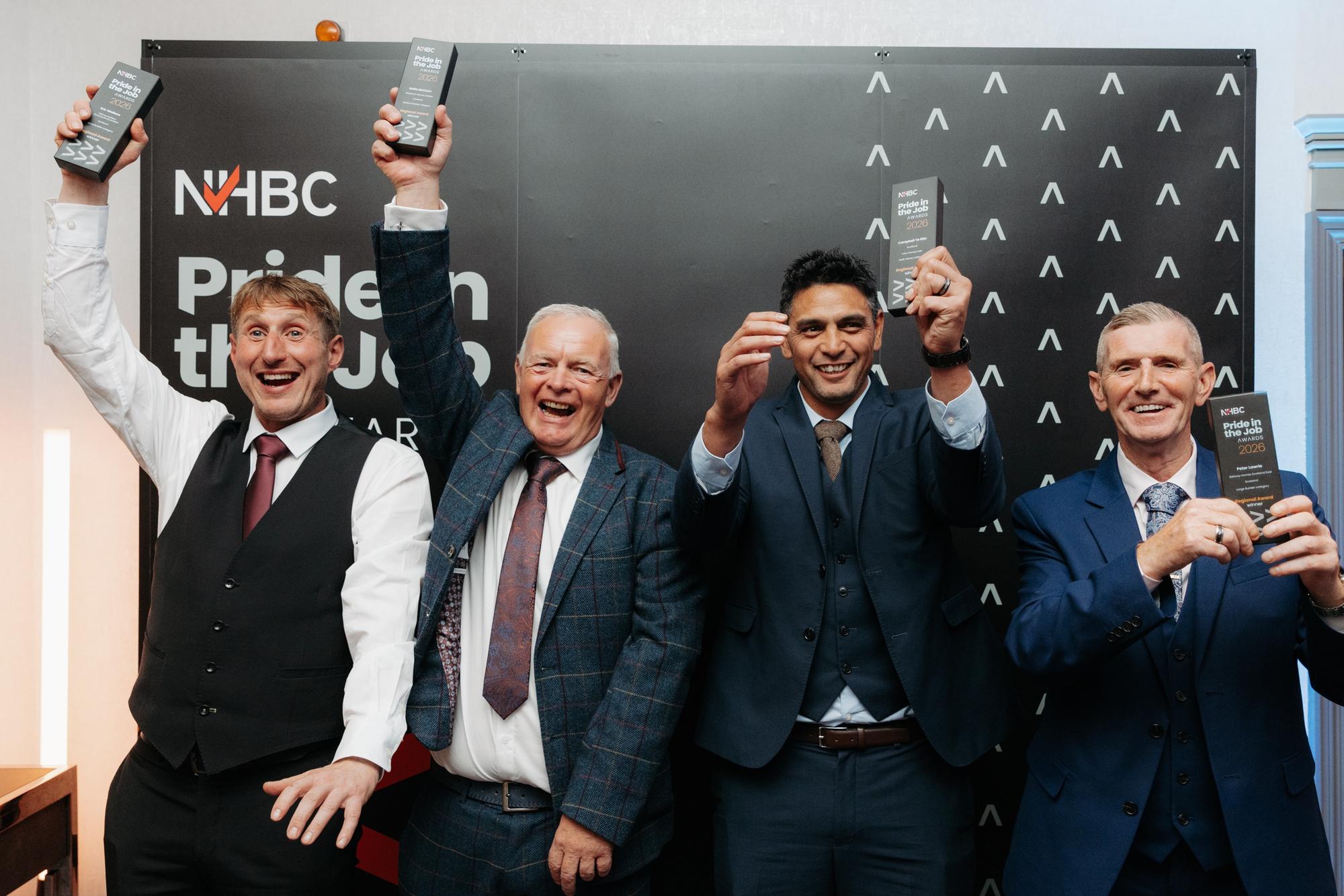 Glenrothes manager wins top award at house building industry ‘Oscars’