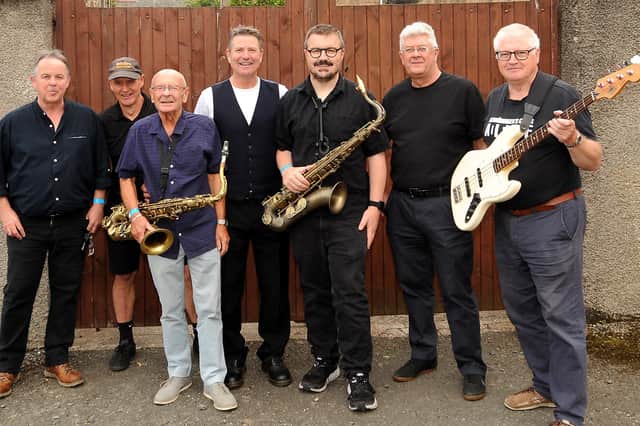 The Columbos were on the bill for this year's Rock the Rovers gig.  (Pic: Fife Photo Agency)