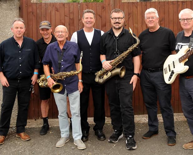 The Columbos were on the bill for this year's Rock the Rovers gig.  (Pic: Fife Photo Agency)