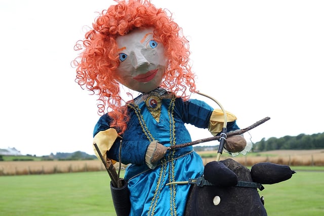 A familiar figure on the scarecrow trail at the gala