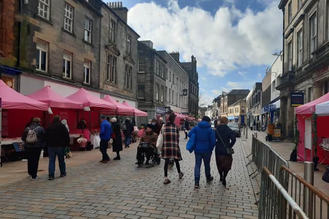 The Artisan Market in Kirkcaldy High Street has proved to be popular with locals and organisers are looking to bring it back next month.