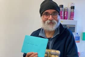 Parminder Singh, from Kirkcaldy, has thanked ambulance staff who helped save him after he had a cardiac arrest while at the gym.  (Pic: Submitted)