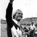 Jack Nicklaus celebrates winning the 1978 British Open at St Andrews (Pic: TSPL)