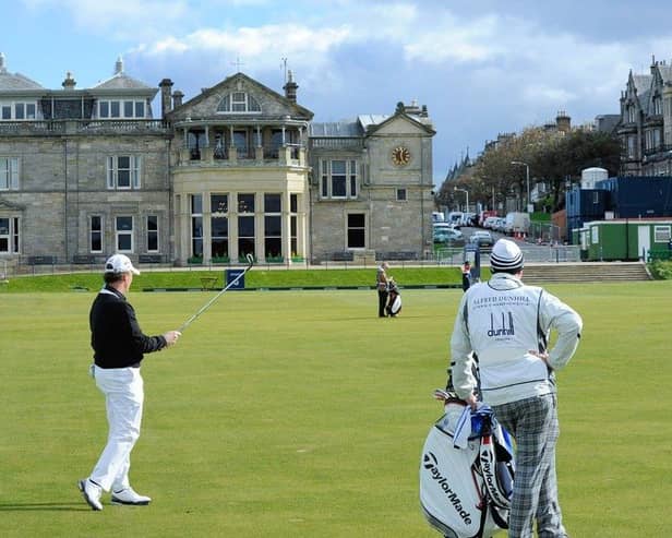 There's worry over travelling golfers being allowed to come to Scotland for golf trips.
