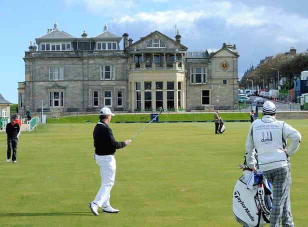 There's worry over travelling golfers being allowed to come to Scotland for golf trips.