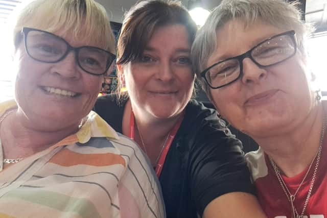 Barbara McLean, Leanne Hynes and Suzanne Simpson are walking the Forth Road Bridge twice to raise funds and awareness of epilepsy.