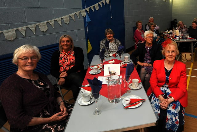 A Jubilee Afternoon Tea at Kinghorn Community Centre.