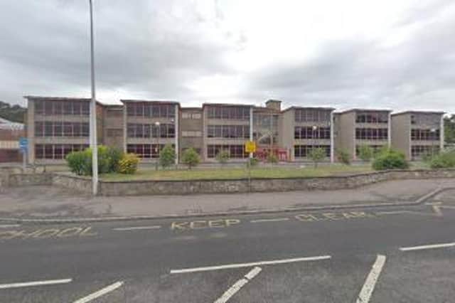 S5/6 pupils at Kirkcaldy High have been asked to work from home for two days this week due to staff shortages. Pic: Google Maps.