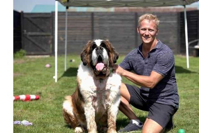 Dr Scott Miller and Barry | Pic Contributed