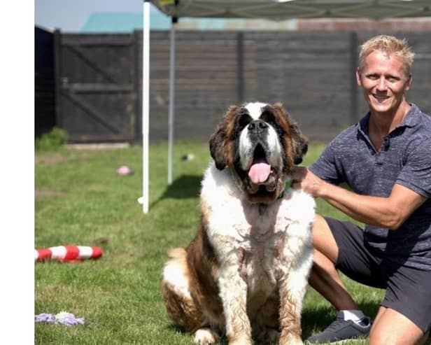 Dr Scott Miller and Barry | Pic Contributed