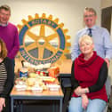 Rotarians offering to help: From left: Mark Rossiter, Ken Stahly, Brian Munro, Caroline King and Sharon Munro. Pic: George McLuskie