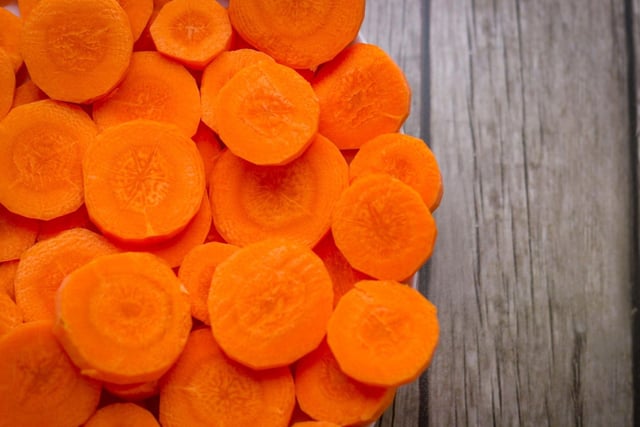 Perhaps surprisingly, many dogs can't get enough of the crunchy consistency of slices of raw carrot. It's one of the healthiest treats so you don't have to be too worried about how much they eat.