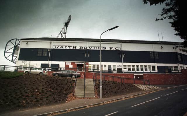Starks Park, home of Raith Rovers Football Club