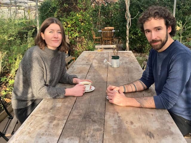 Hazel Powell and Giacomo Pesce will open Baern, a new bakery, café and events space, at Bowhouse in March 2022.