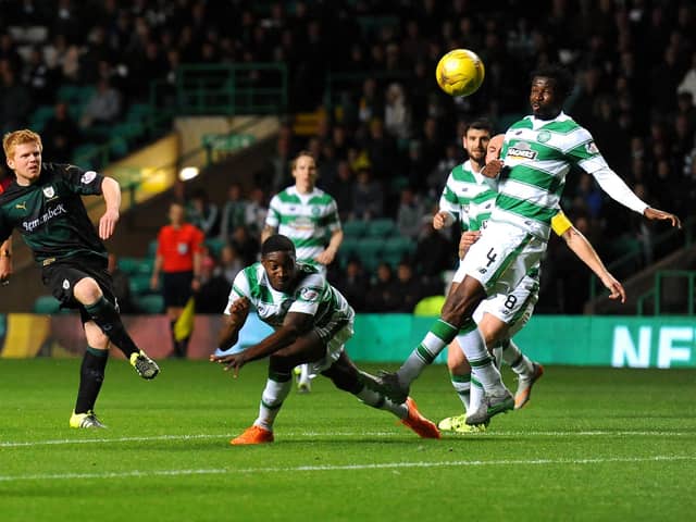 Raith last played at Parkhead in 2015. (Pic: Fife Photo Agency)