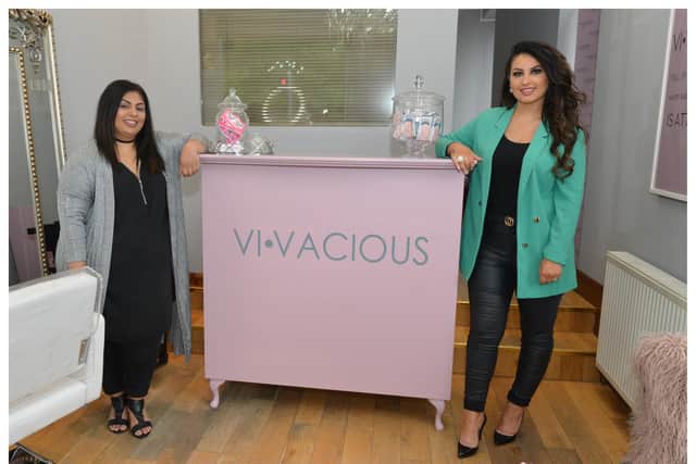 Vi.Vacious, which offers hair and beauty treatments, is owned by Samena Safdar and Stacey Mullen and opened just over a year ago. Pic: George McLuskie.