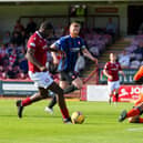 Joel Nouble has been an excellent loan signing for Arbroath (Pic by Graham Black)
