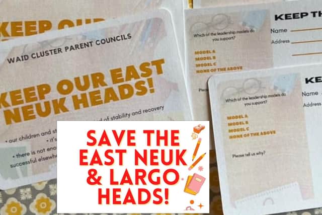 Campaigns were launched to oppose the East neuk 'superhead' proposals last year.