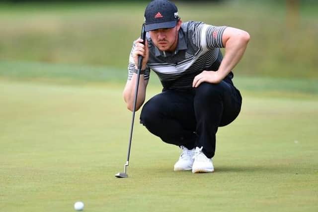 Connor Syme is back on European Tour duty this week. Photo by Stuart Franklin/Getty Images