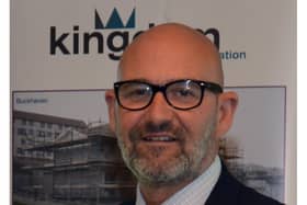 Bill Banks, chief executive, Kingdom Housing Association. Pic: George McLuskie.