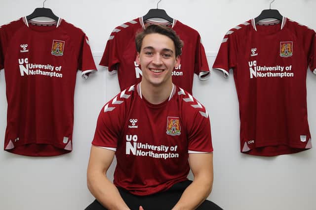 New Northampton Town new signing Louis Appere, from Dunshalt. Photo by Pete Norton/Getty Images