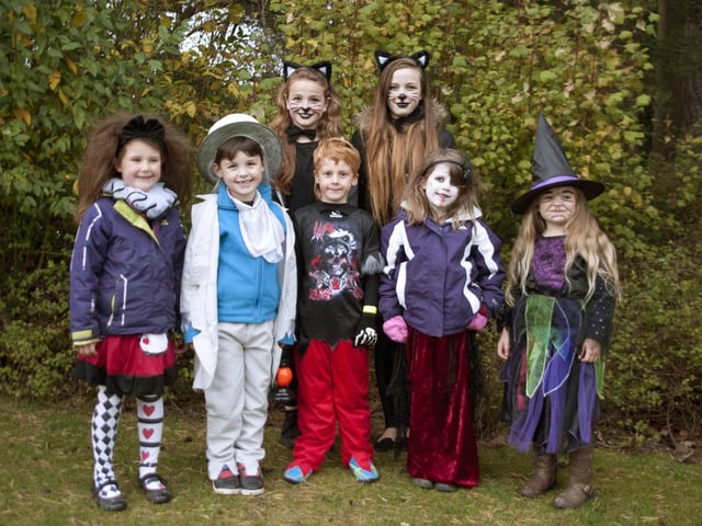 Halloween fun at Craigtoun Park in 2014