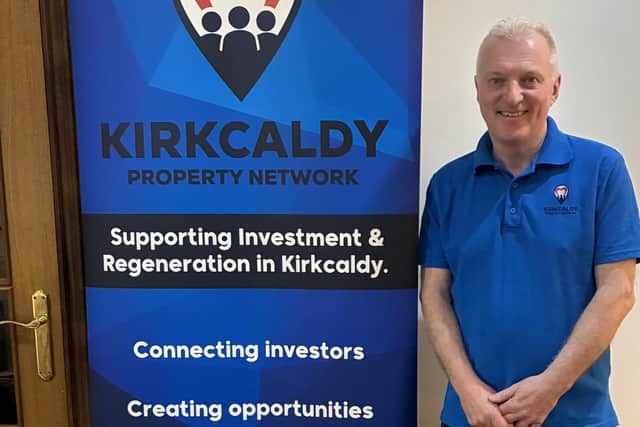 Colin Miller launched the Kirkcaldy Property Network (Pic: submitted)