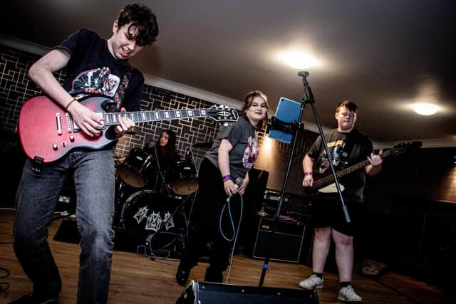 The Kidz Rock shows are a chance for the next generation to take to the stage in Kirkcaldy (Pic: Over The Bridge Event)