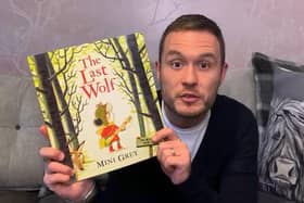 Jordan Young has joined the campaign to inspire young Scottish children to read books