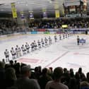 Fife Flyers and Dundee Stars observed an impeccable silence in memory of The Queen