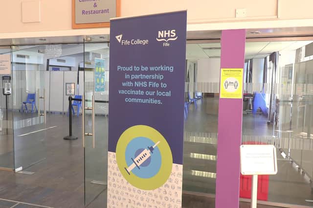 Fife College campus has administered over 50,000 vaccines