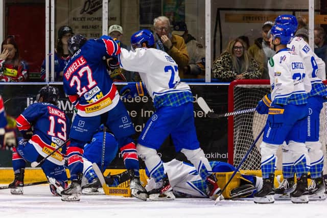 Ryan Foss in action against Dundee Stars (Pic: Derek Young)